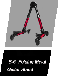 S-6 Folding Metal Guitar Stand